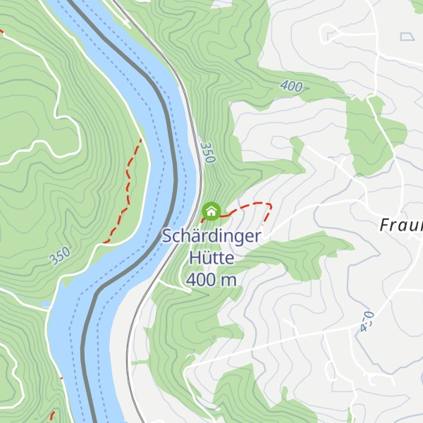 Map of Schärdinger Hütte