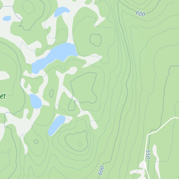 Map of Fenningbergsklitten