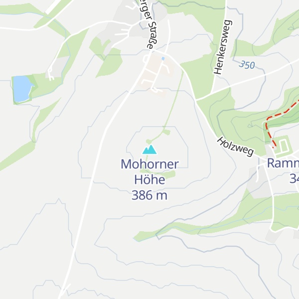Map of Mohorner Höhe