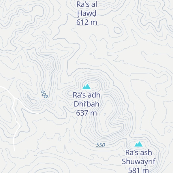 Map of Ra’s adh Dhi’bah
