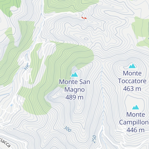 Map of Monte San Magno