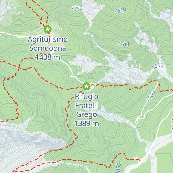 Map of Rifugio Fratelli Grego