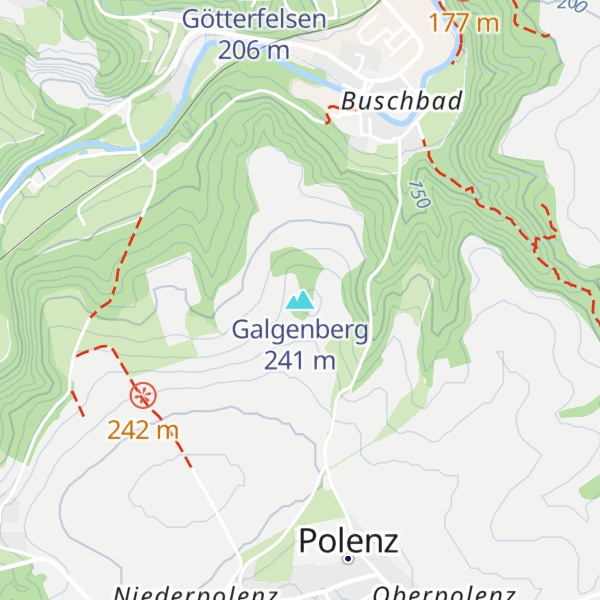 Map of Galgenberg