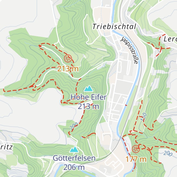 Map of Hohe Eifer