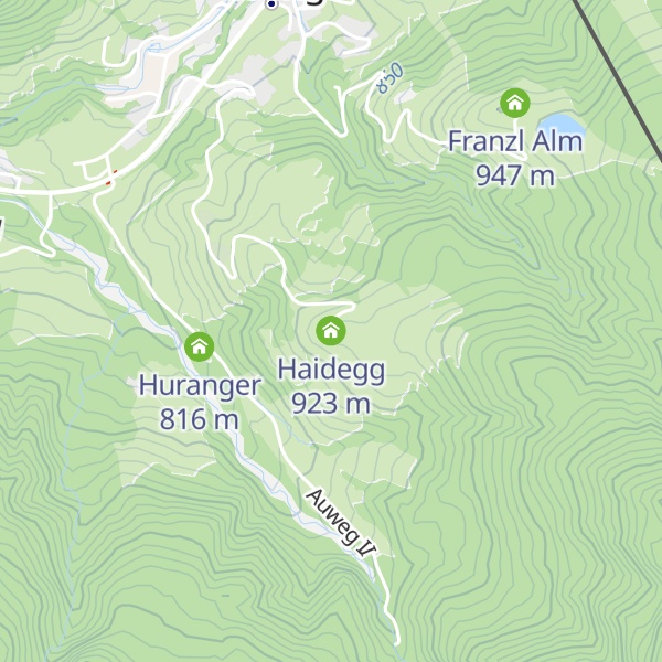 Map of Haidegg