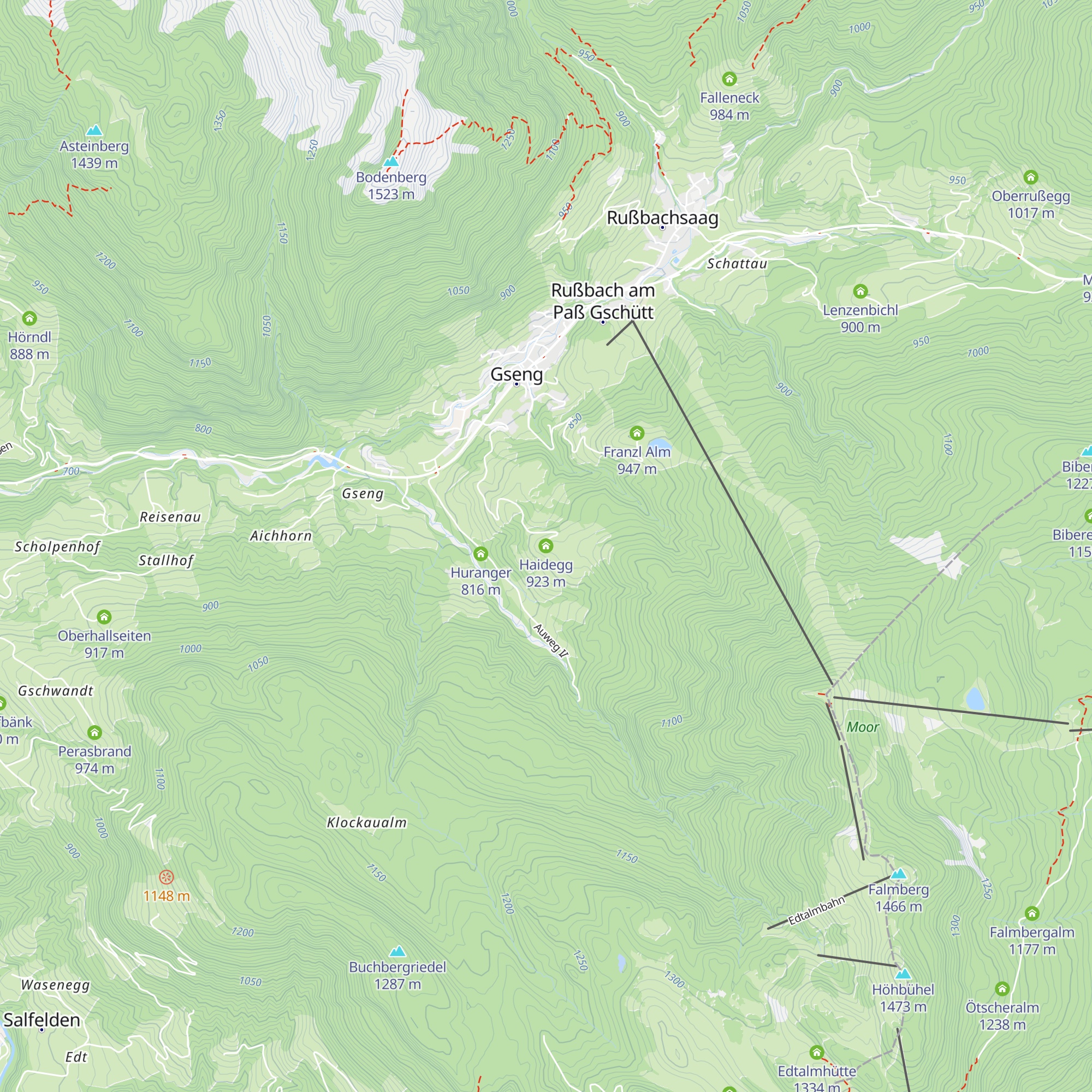 Haidegg map