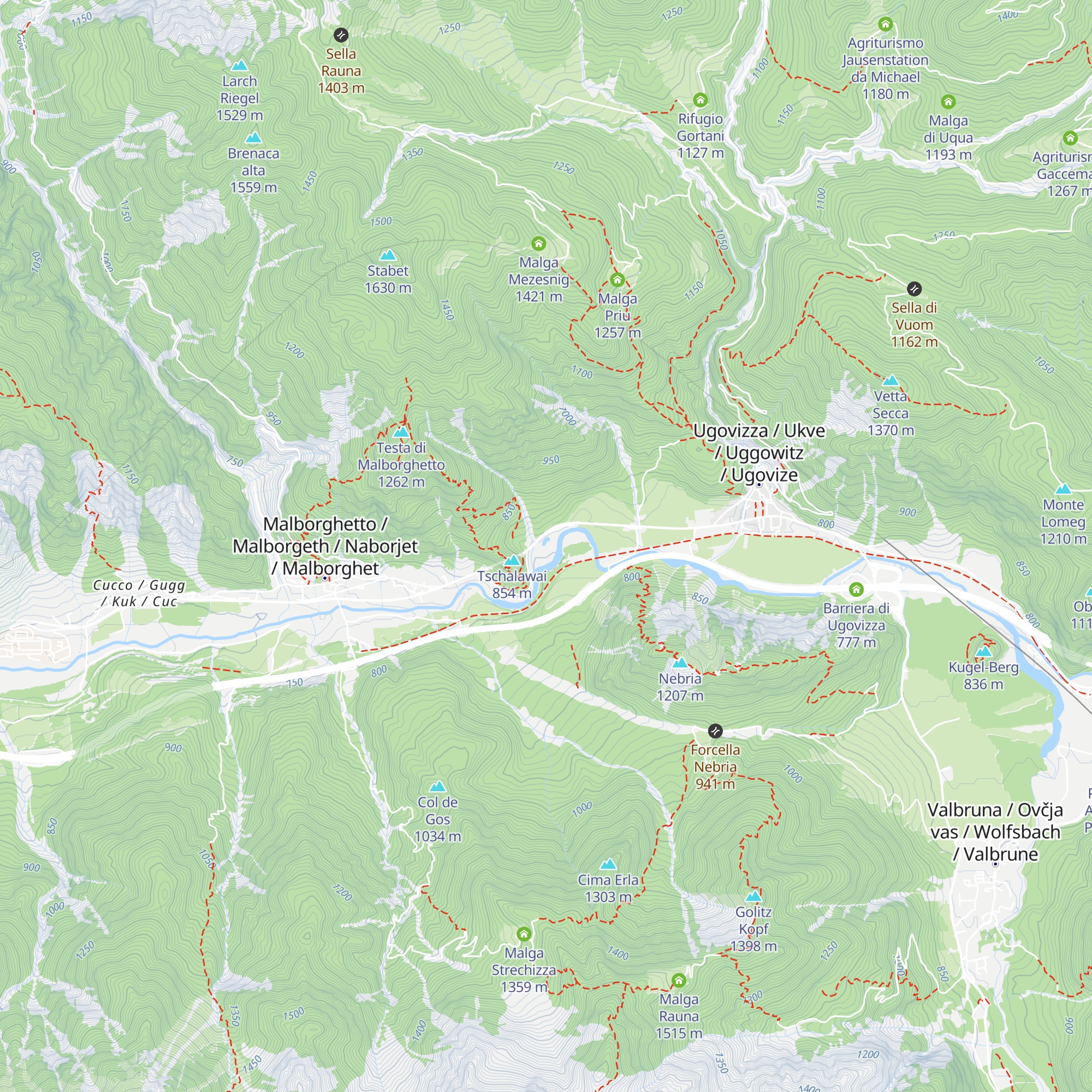 Ristorante Rio Argento map
