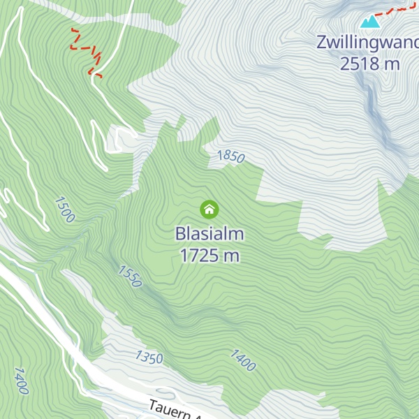 Map of Blasialm