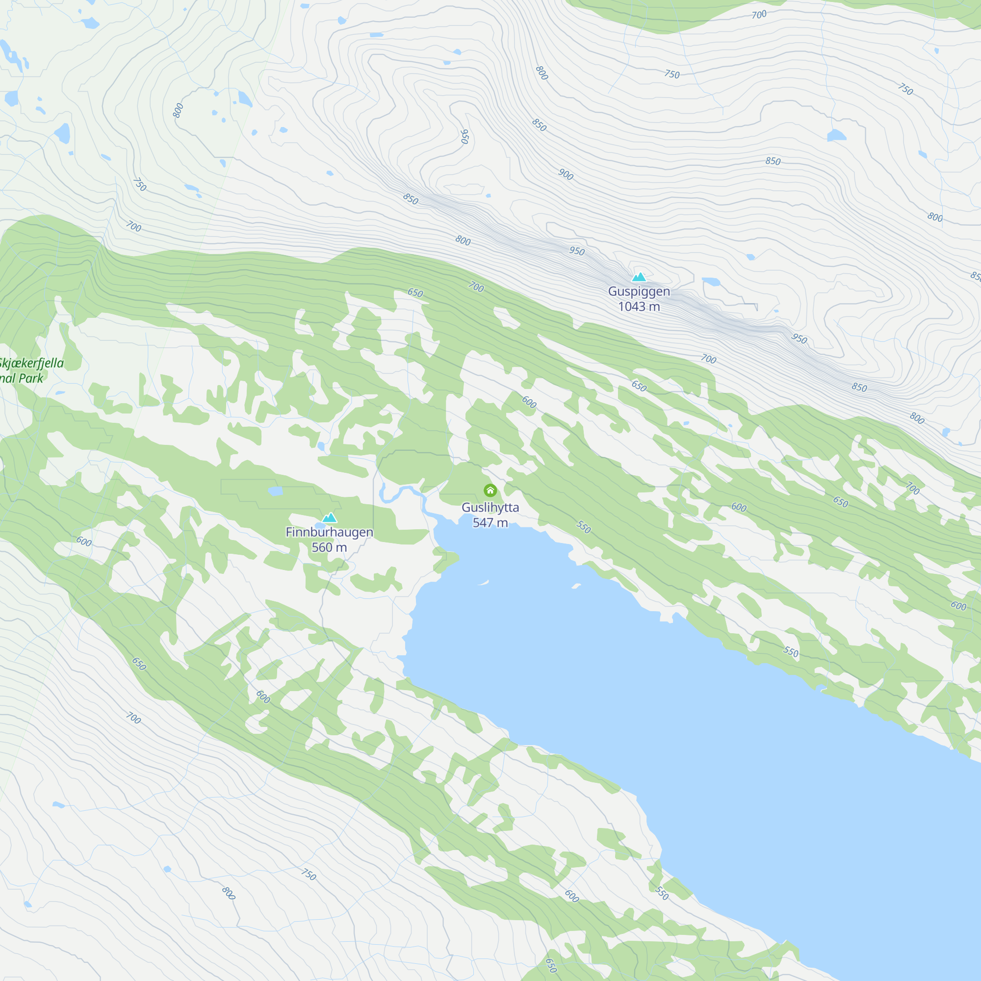 Guslihytta map