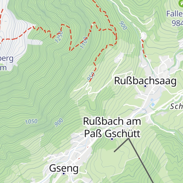 Map of Gästehaus Rettenbacher