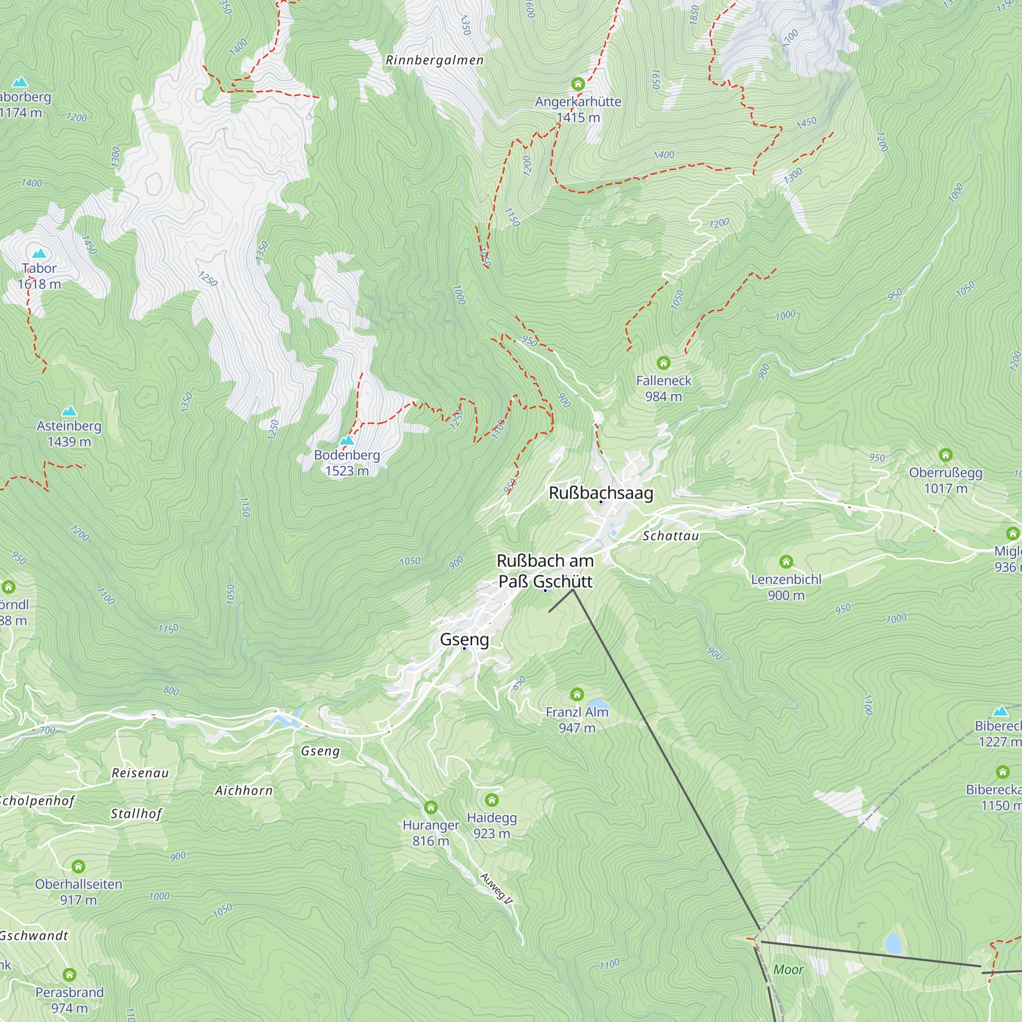 Gästehaus Rettenbacher map