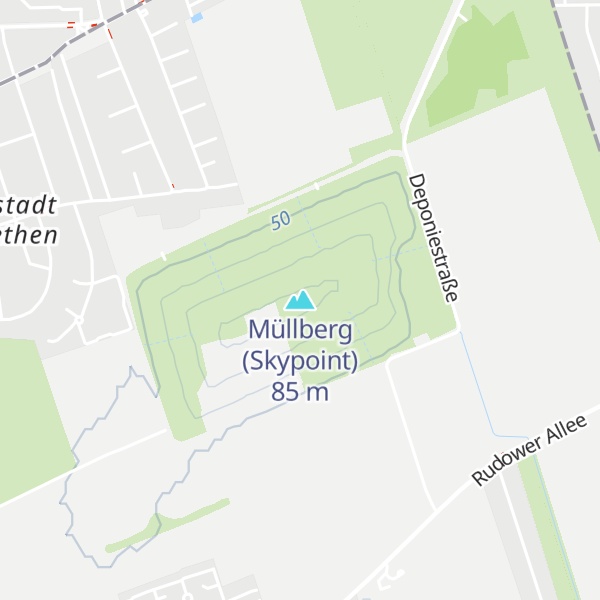Map of Müllberg (Skypoint)