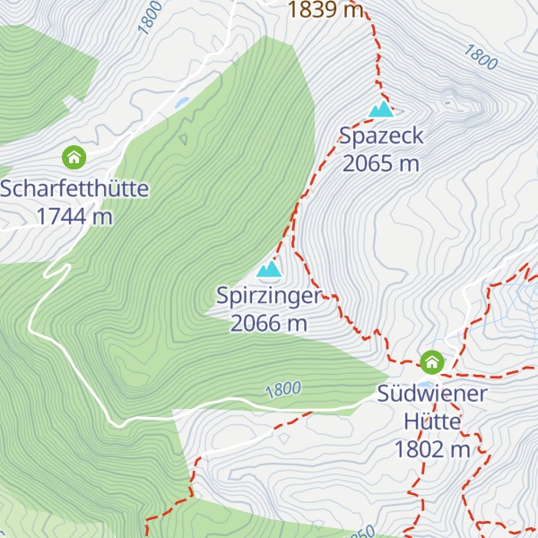 Map of Spirzinger