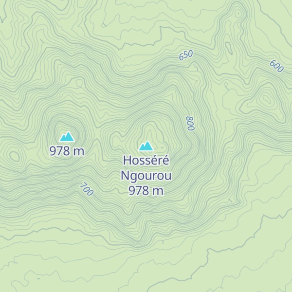 Map of Hosséré Ngourou