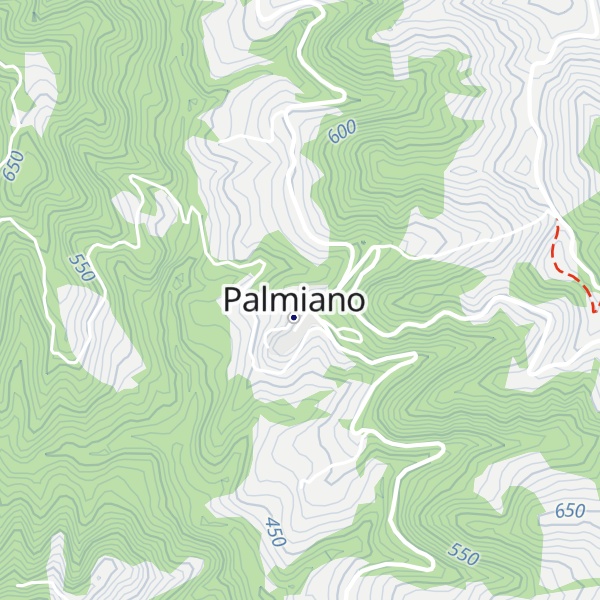 Map of Rifugio area camper