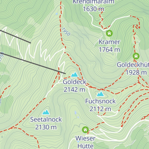 Map of Goldeck