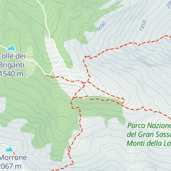 Map of Rifugio Domenico Fioretti