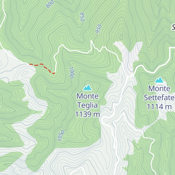 Map of Monte Teglia