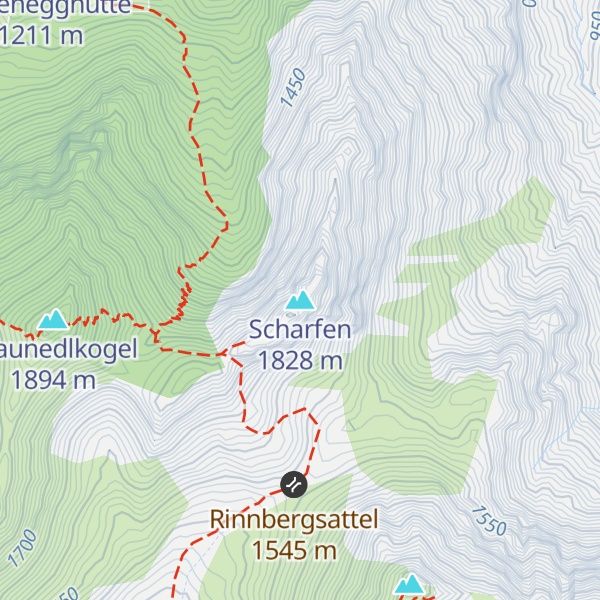 Map of Scharfen