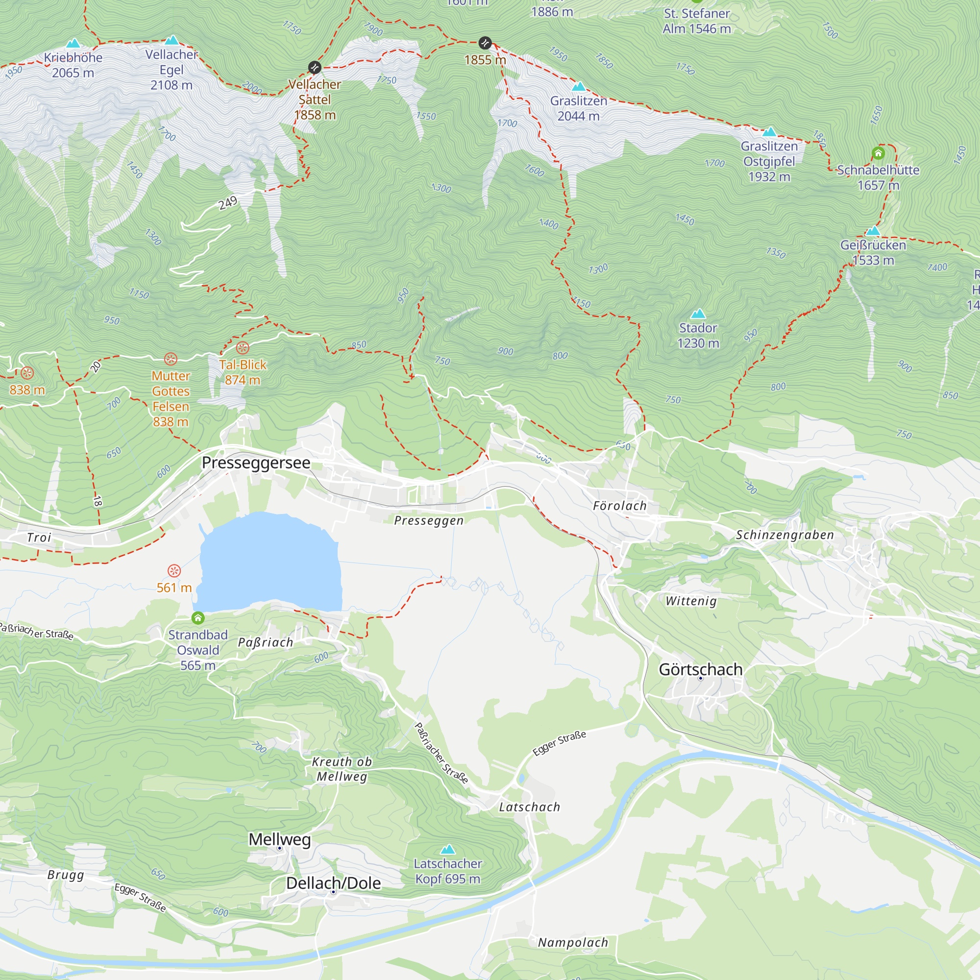 ESTW Sbl St.Stefan-Vorderberg 1 map