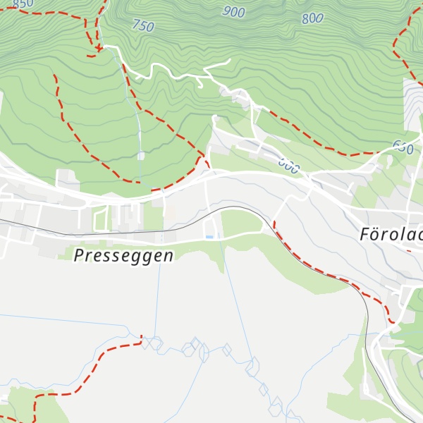 Map of ESTW Sbl St.Stefan-Vorderberg 1