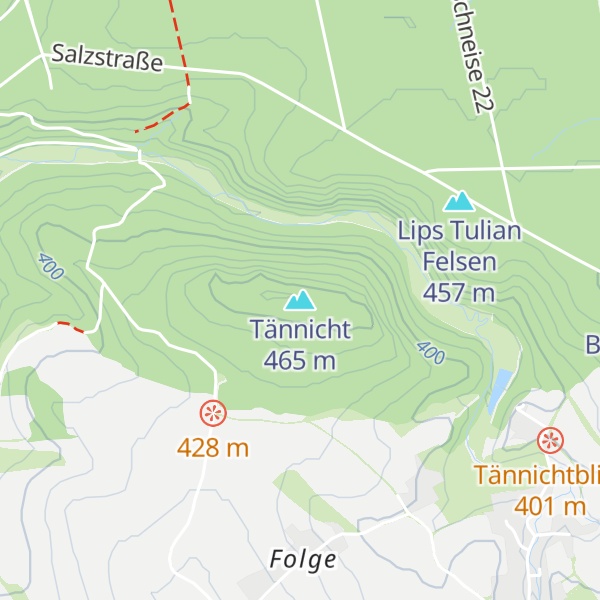 Map of Tännicht