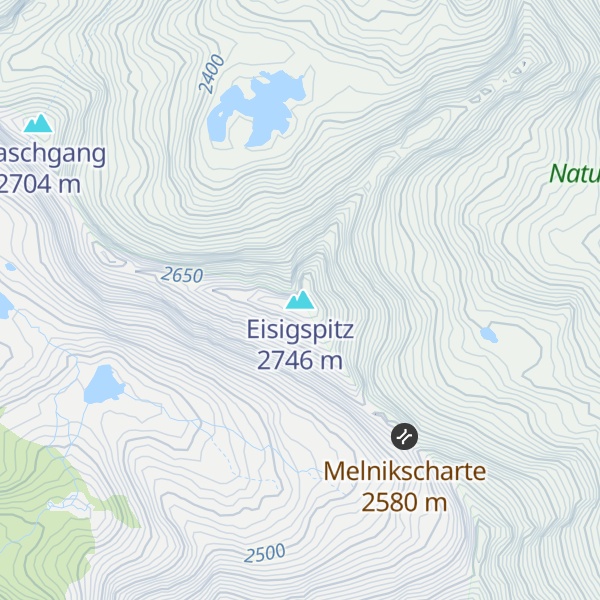 Map of Eisigspitz