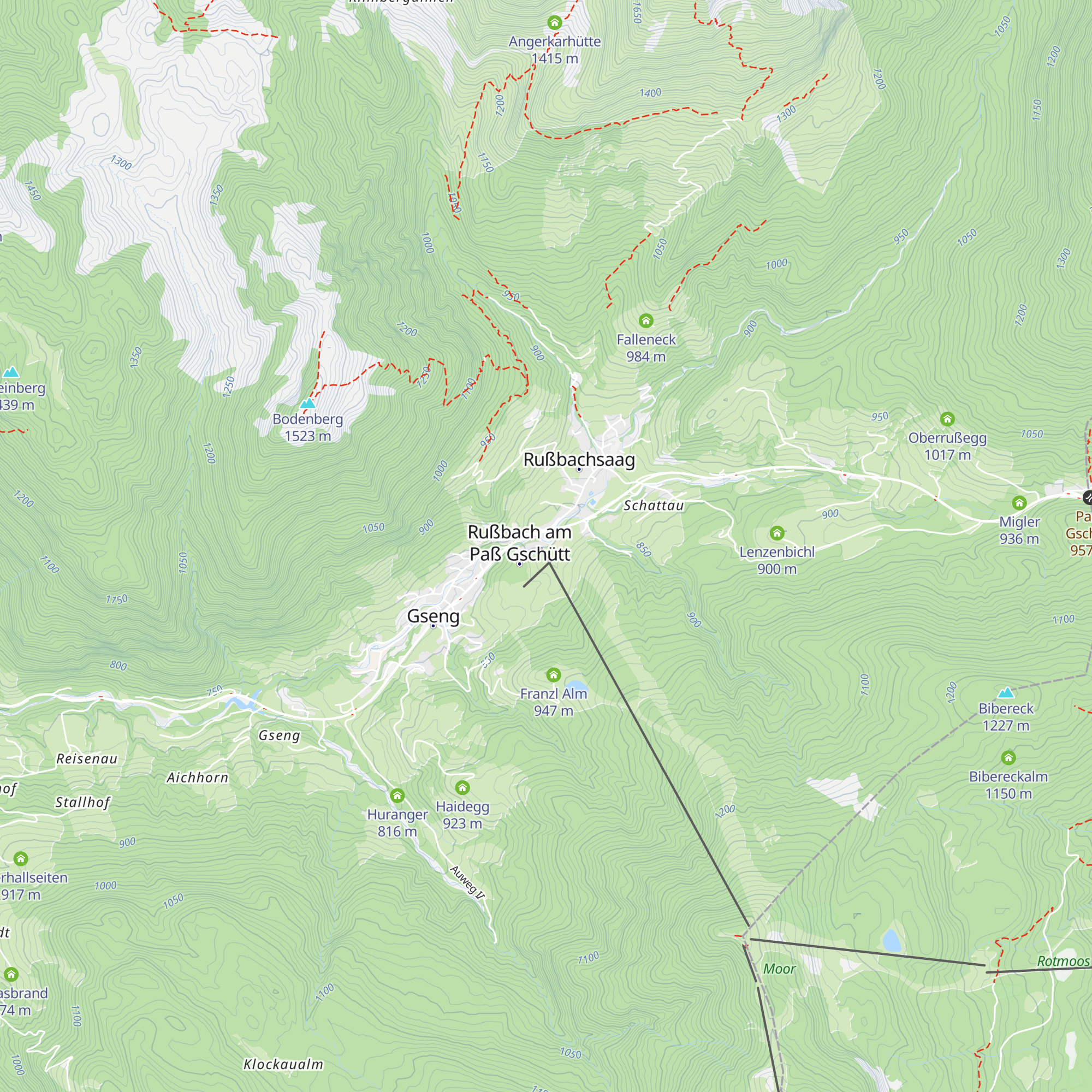 Schirmbar Kreisverkehr map