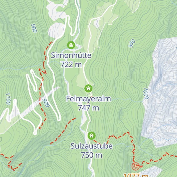 Map of Felmayeralm
