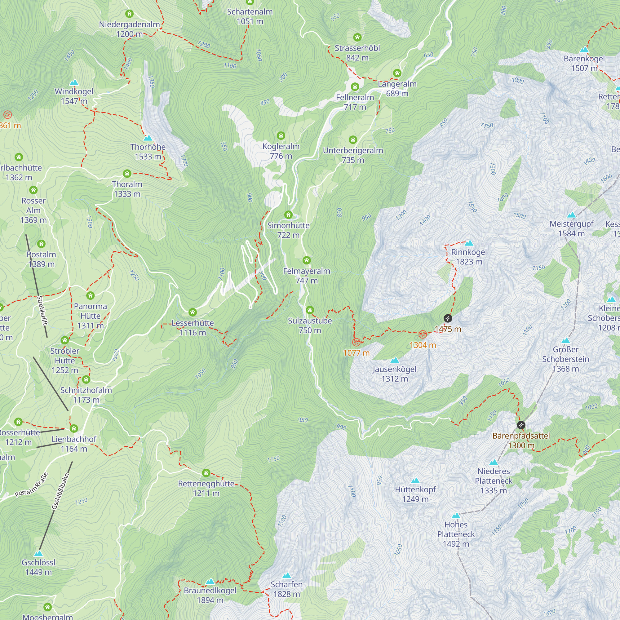 Sulzaustube map