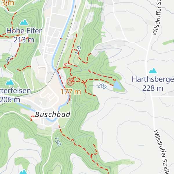 Map of Zuckerhut