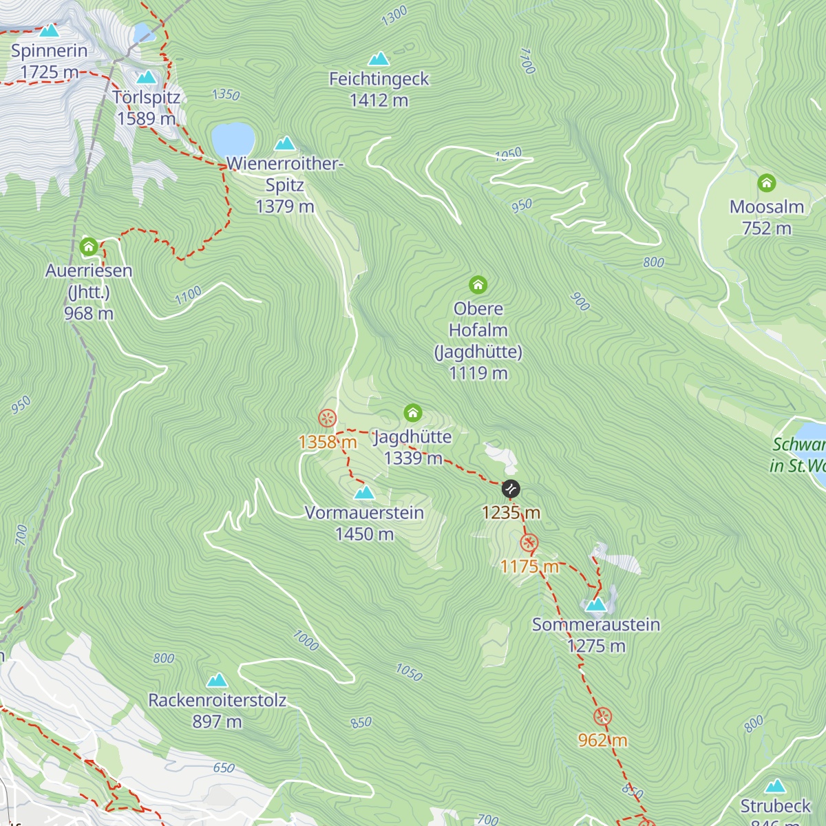 Jagdhütte map