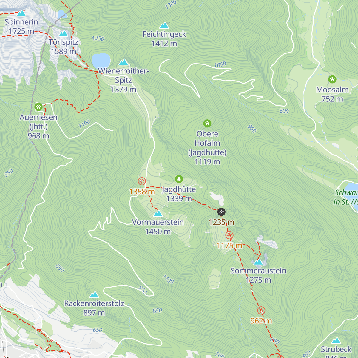 Jagdhütte map