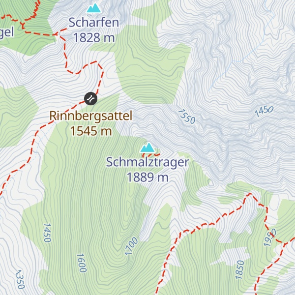 Map of Schmalztrager