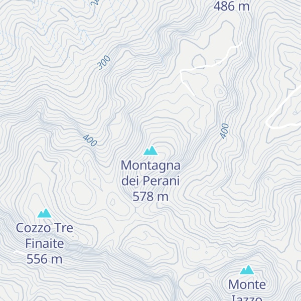 Map of Montagna dei Perani