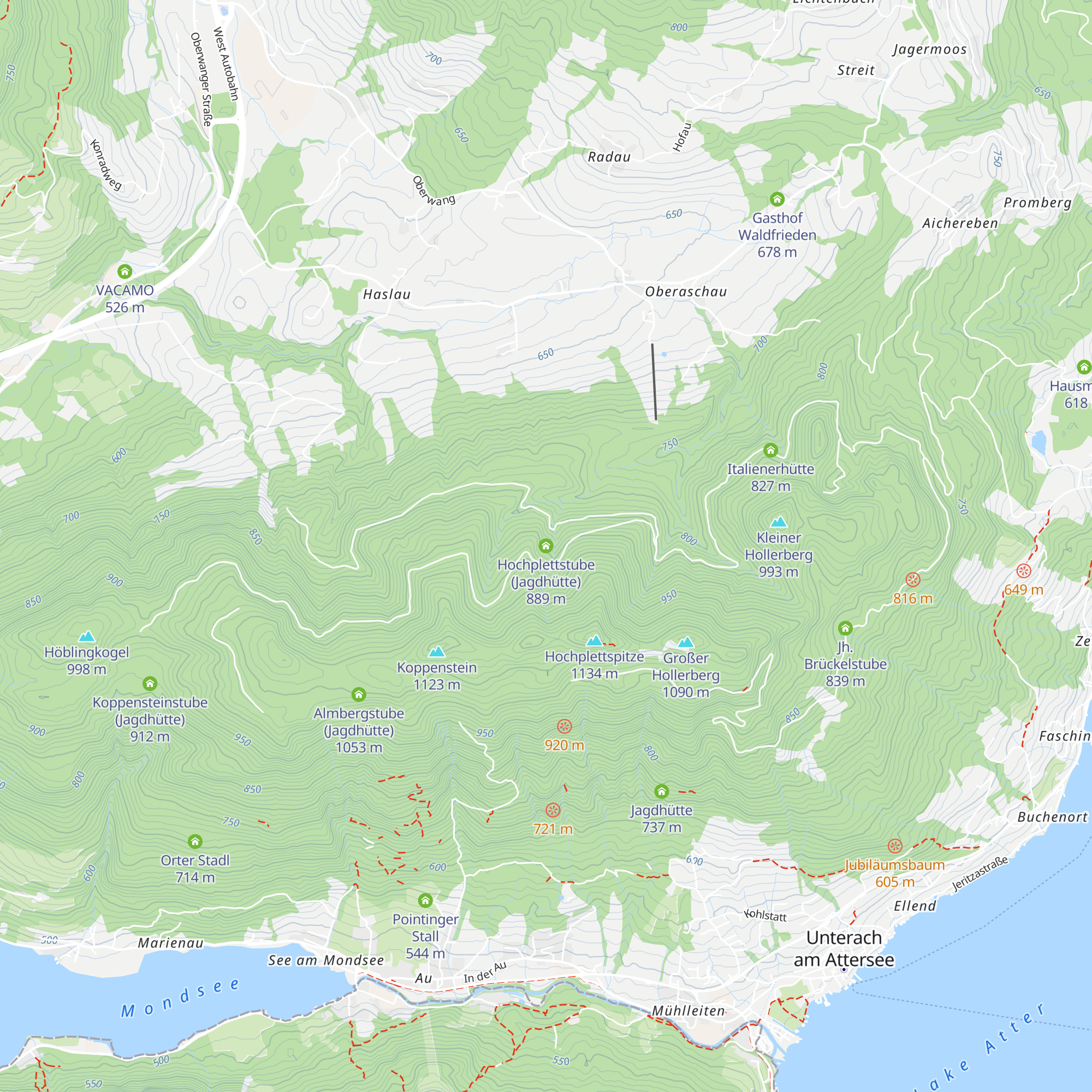 Hochplettstube (Jagdhütte) map