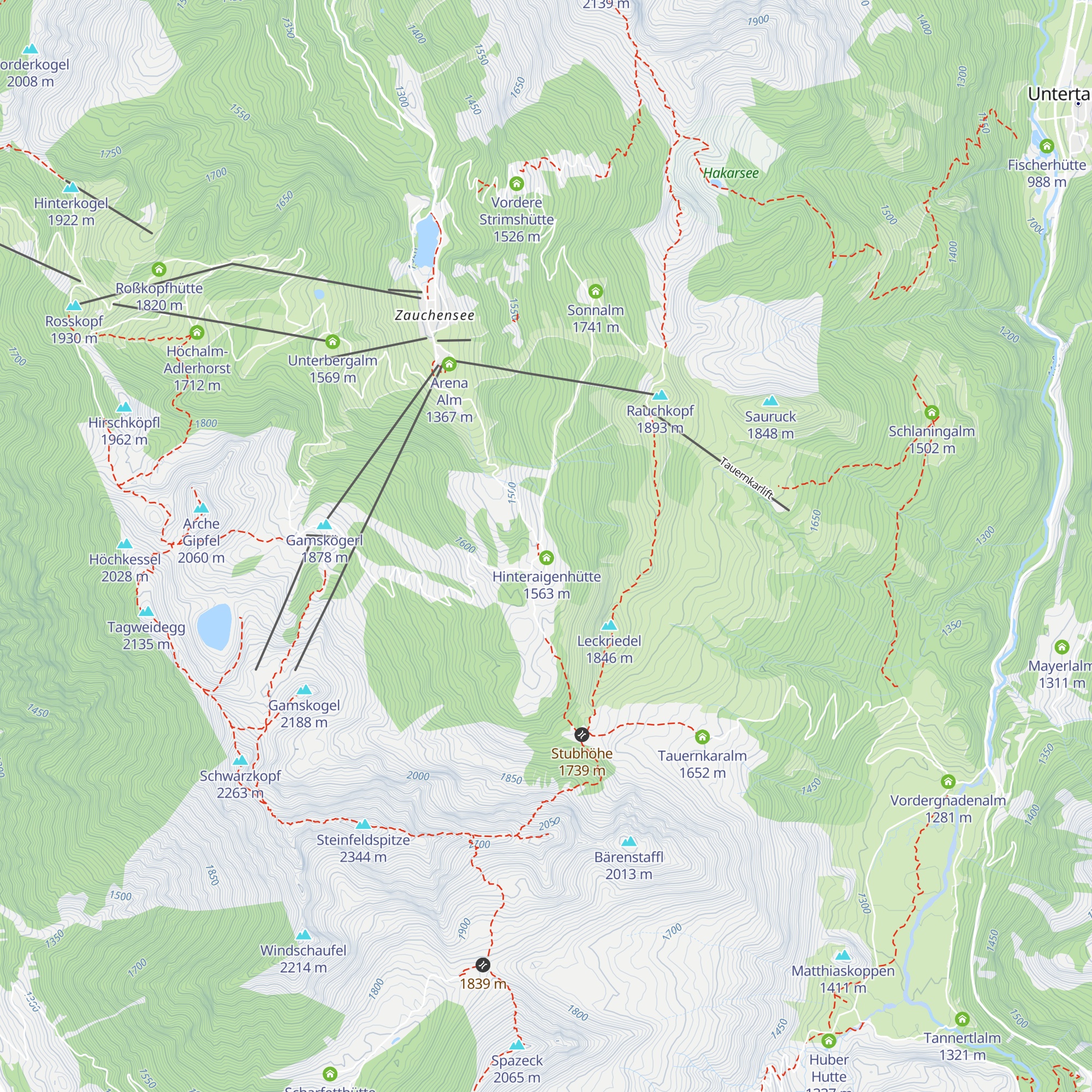 Dechantshütte map