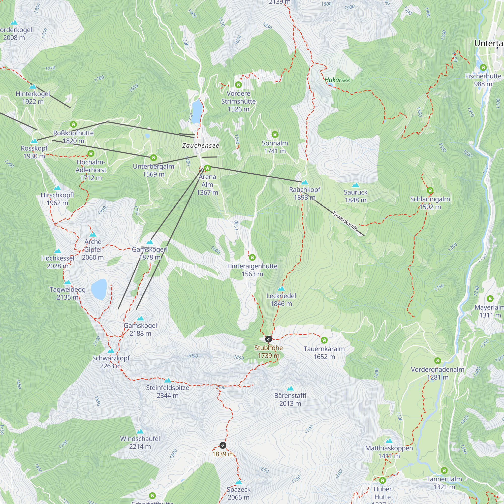 Dechantshütte map