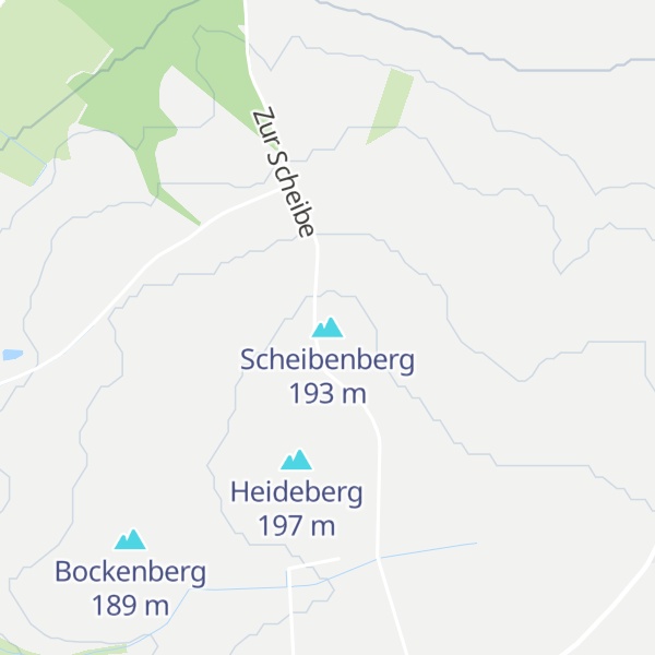 Map of Scheibenberg