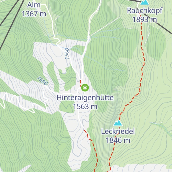 Map of Felserhütte