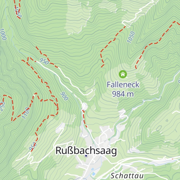 Map of Fallenbach