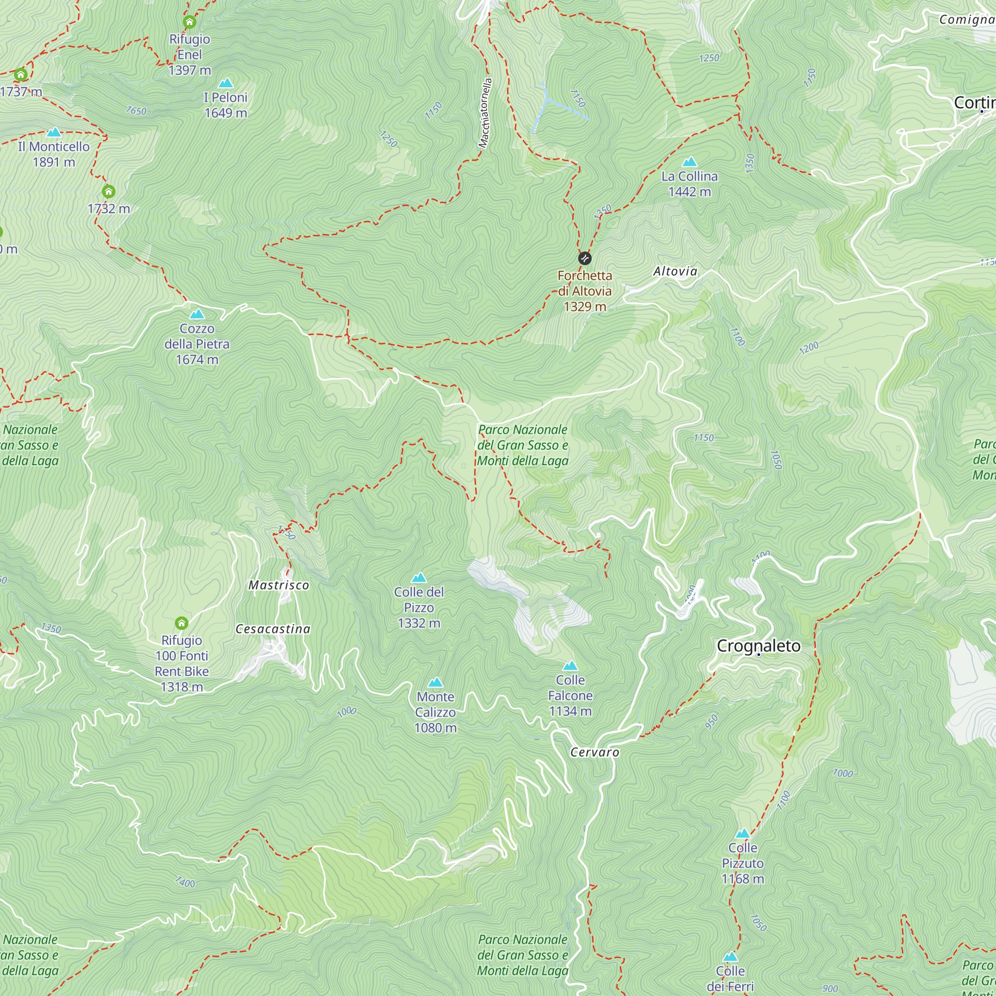 Casetta dei Pastori map