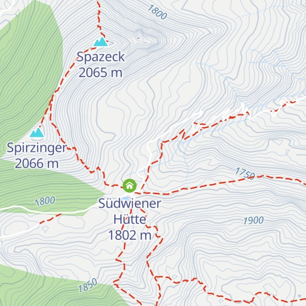 Map of Hödhütte