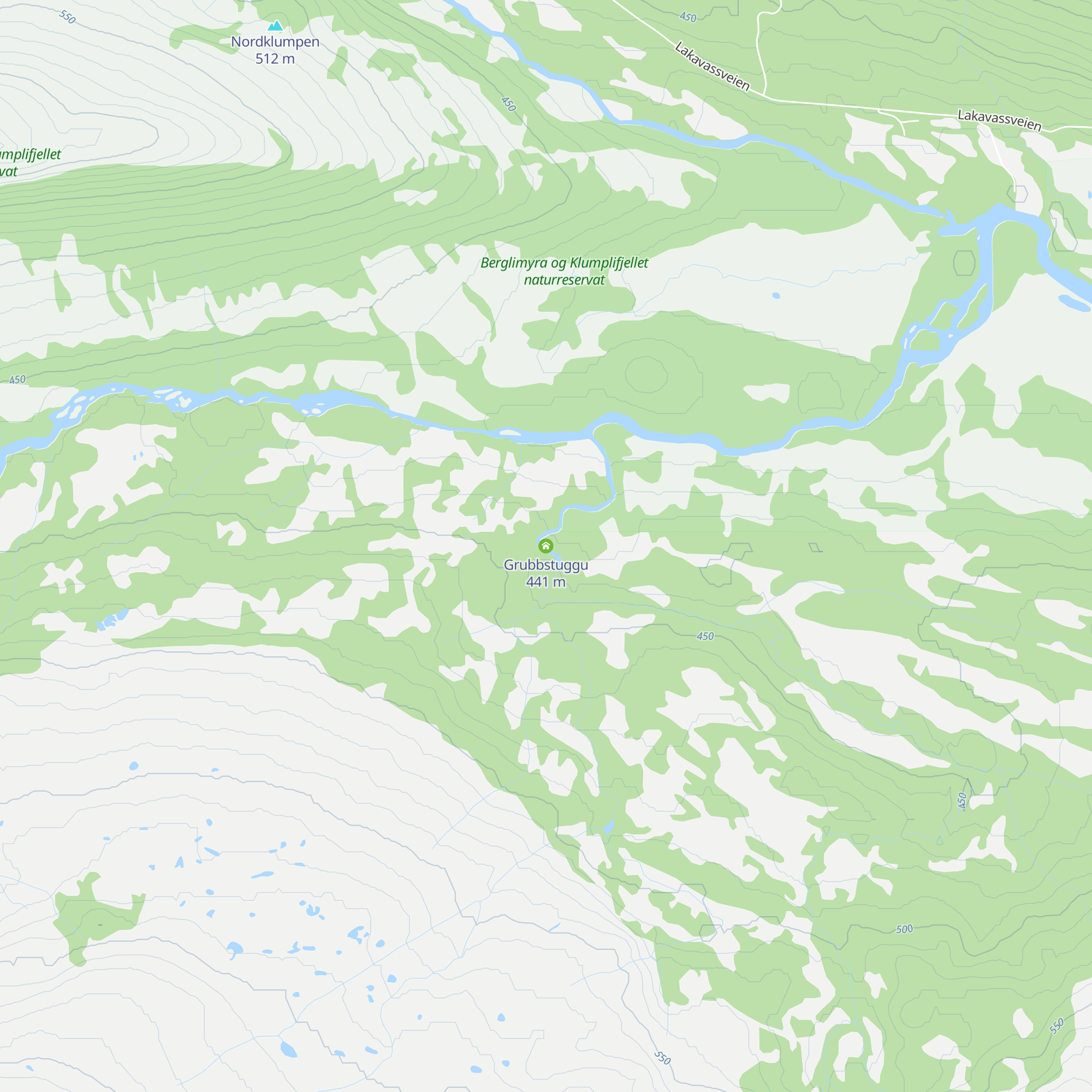 Grubbstuggu map