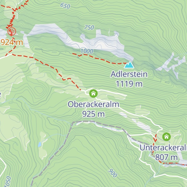Map of Oberackeralm