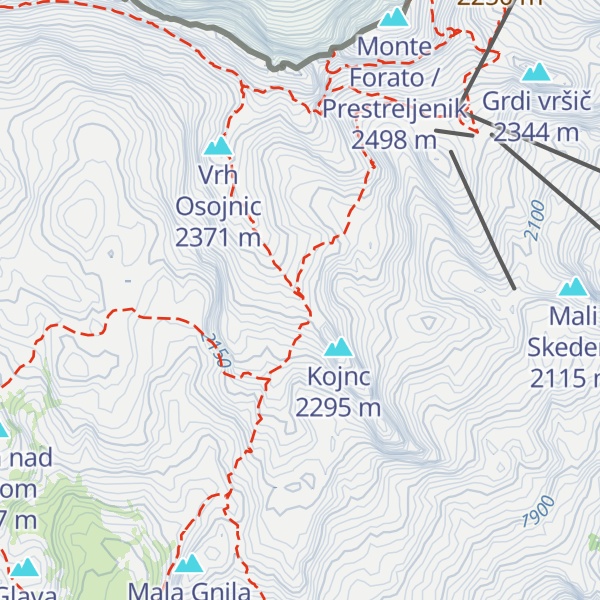 Map of Dom Petra Skalarja