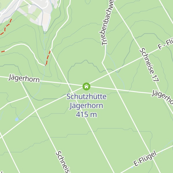 Map of Schutzhütte Jägerhorn