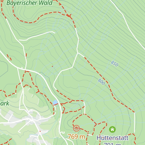 Map of Bärnlocherhütte