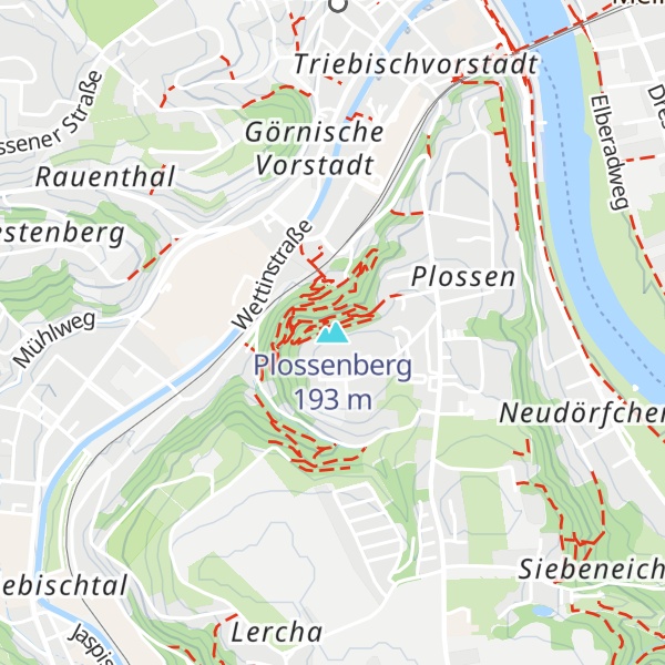 Map of Plossenberg