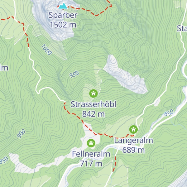 Map of Strasserhöbl